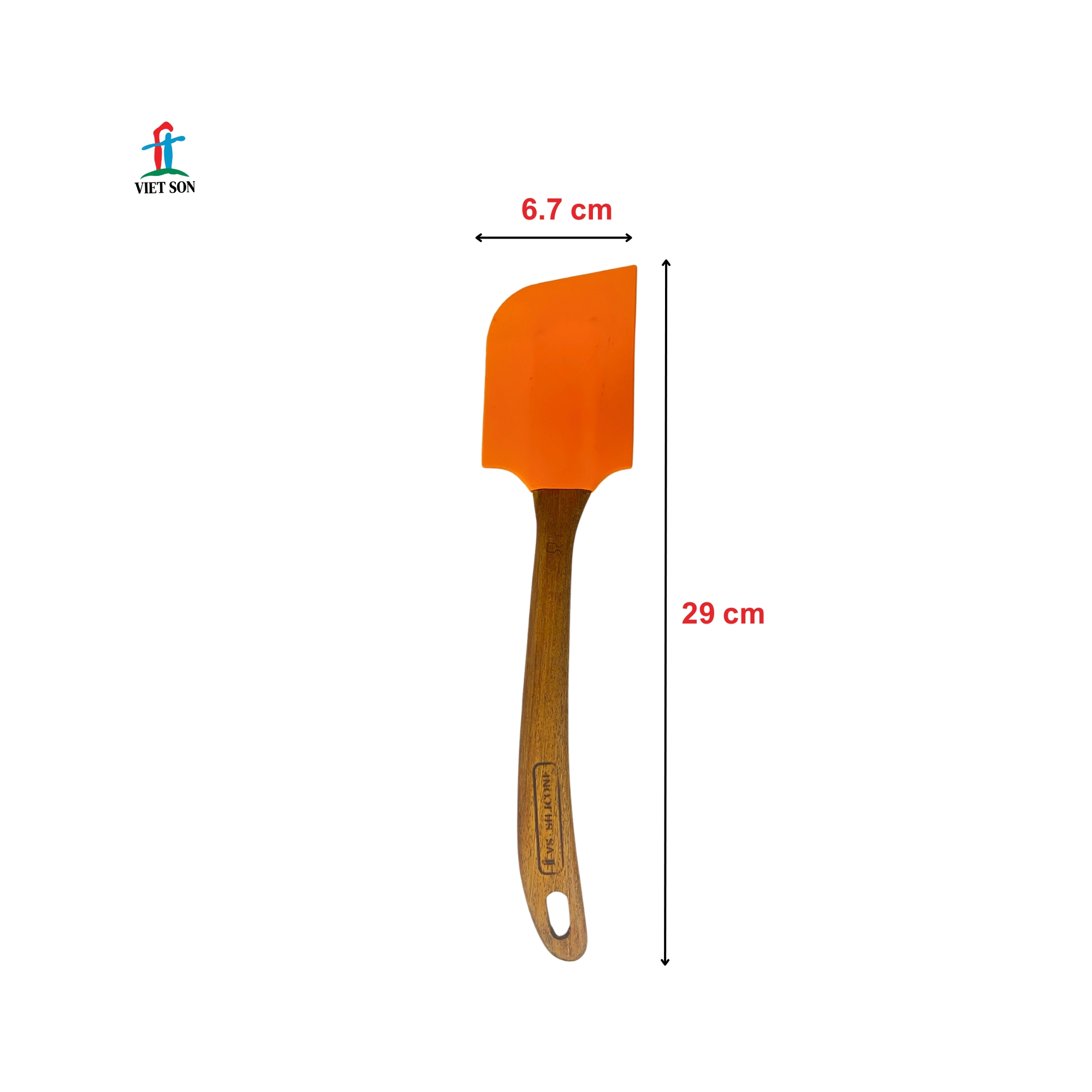 Phới Dẹt Silicon VIETSON Làm Bánh, Dụng Cụ Bếp Đa Năng