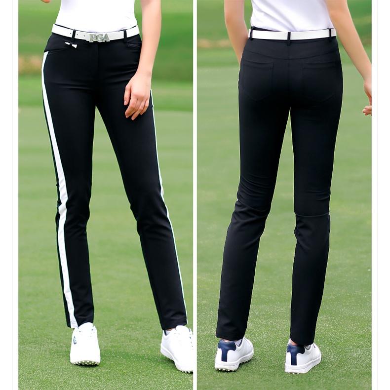 Quần dài golf nữ PGA -102005 - Chất liệu Polyester kết hợp vải Cotton - Làm lên sự sang trọng và cuốn hút trên sân