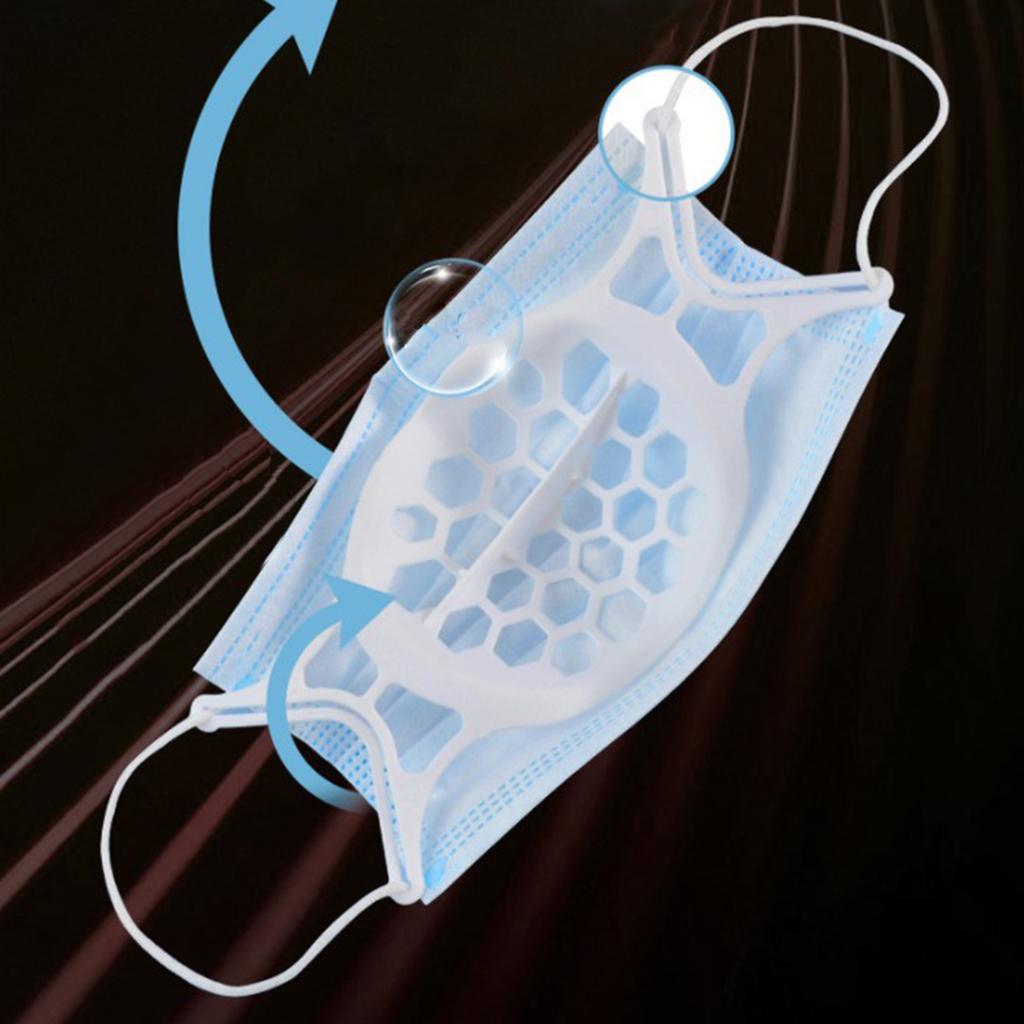 Bracket Inner Protective Support  Holder for Nose White