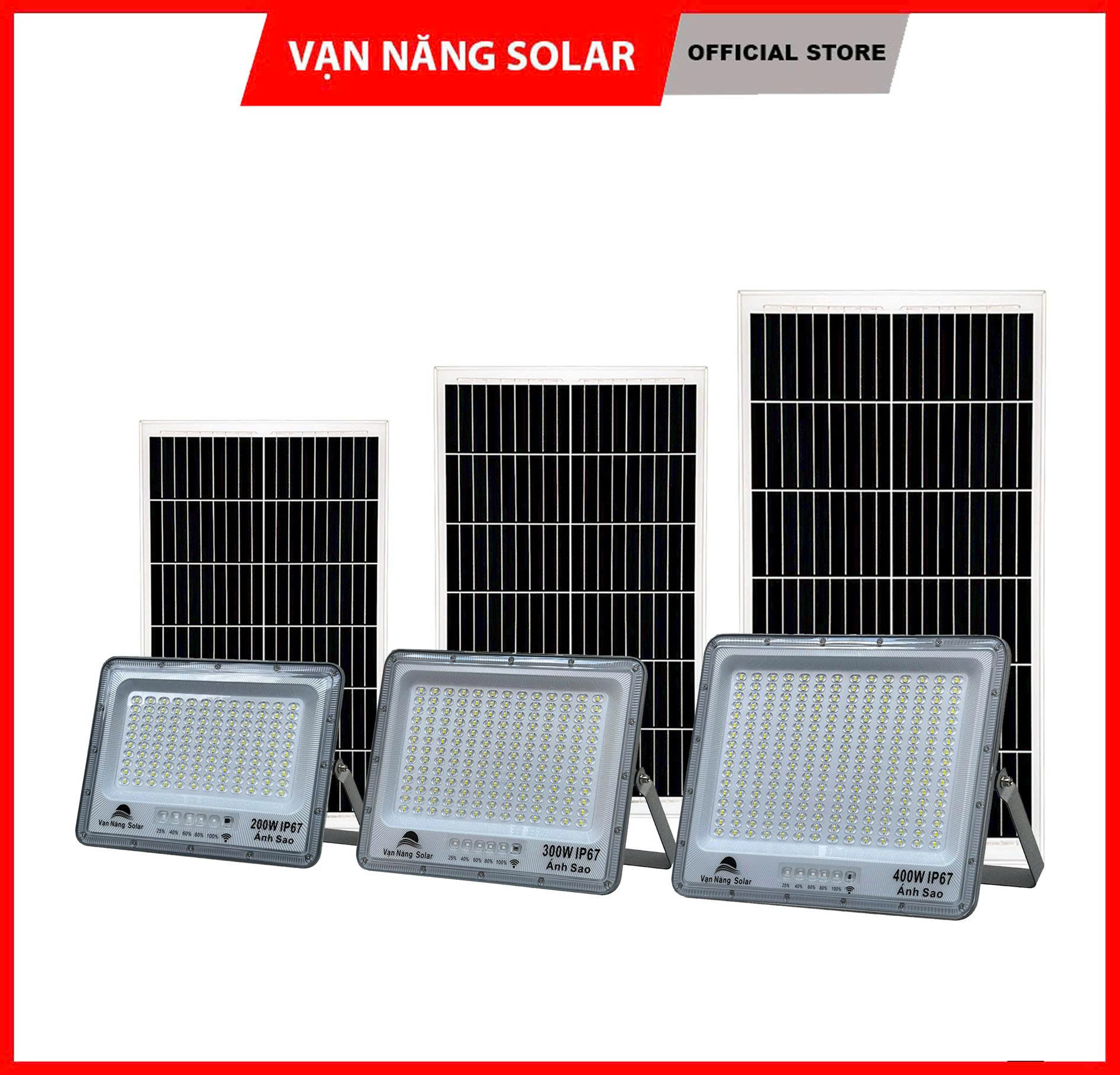 Đèn Ánh Sao Vạn Năng Solar 400W