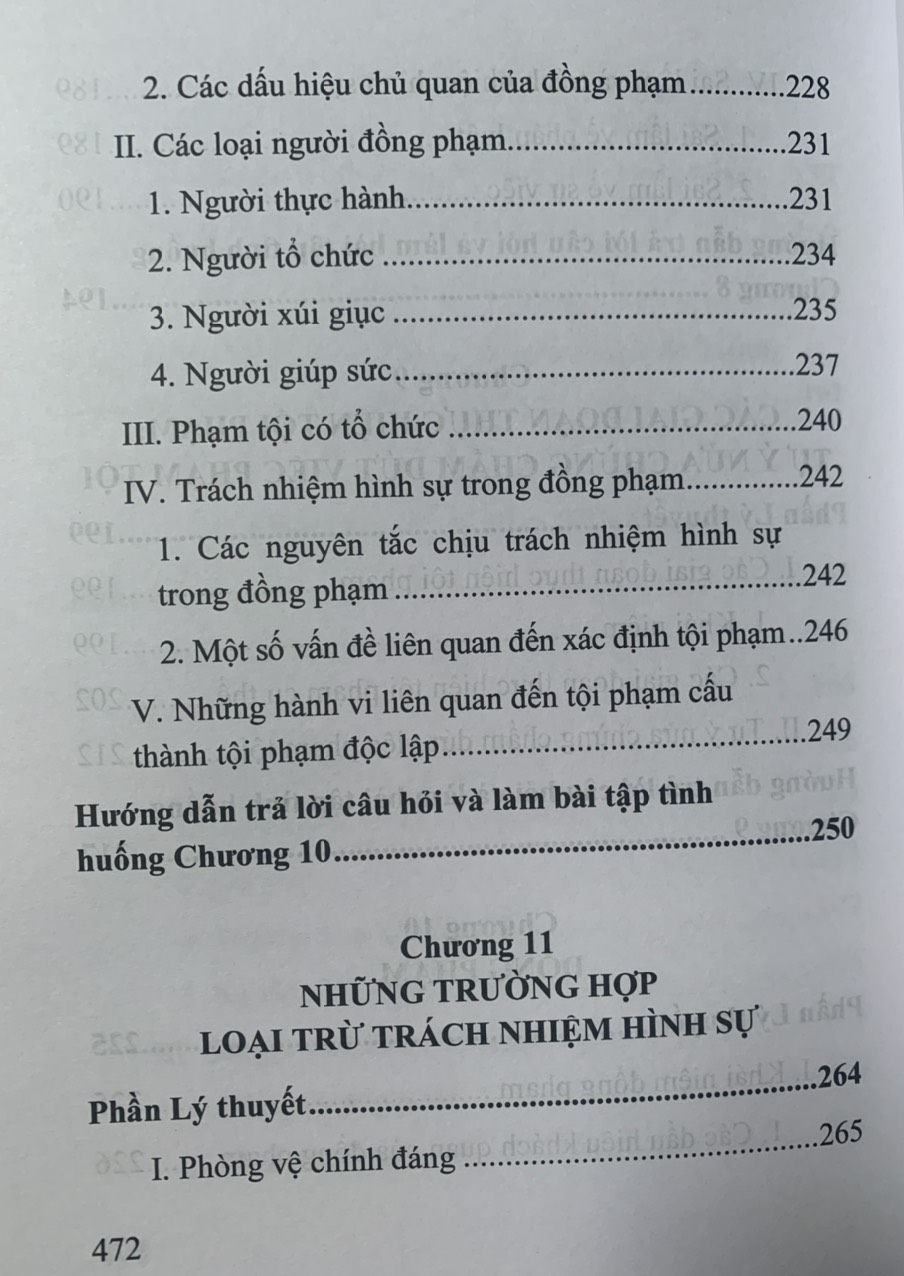 Hướng dẫn môn học Luật hình sự - Tập 1 (phần chung)