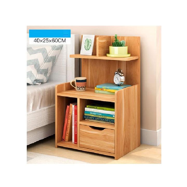 Tủ đầu giường mini bằng gỗ, kệ đầu giường 40x60x25cm {Hàng cao cấp}