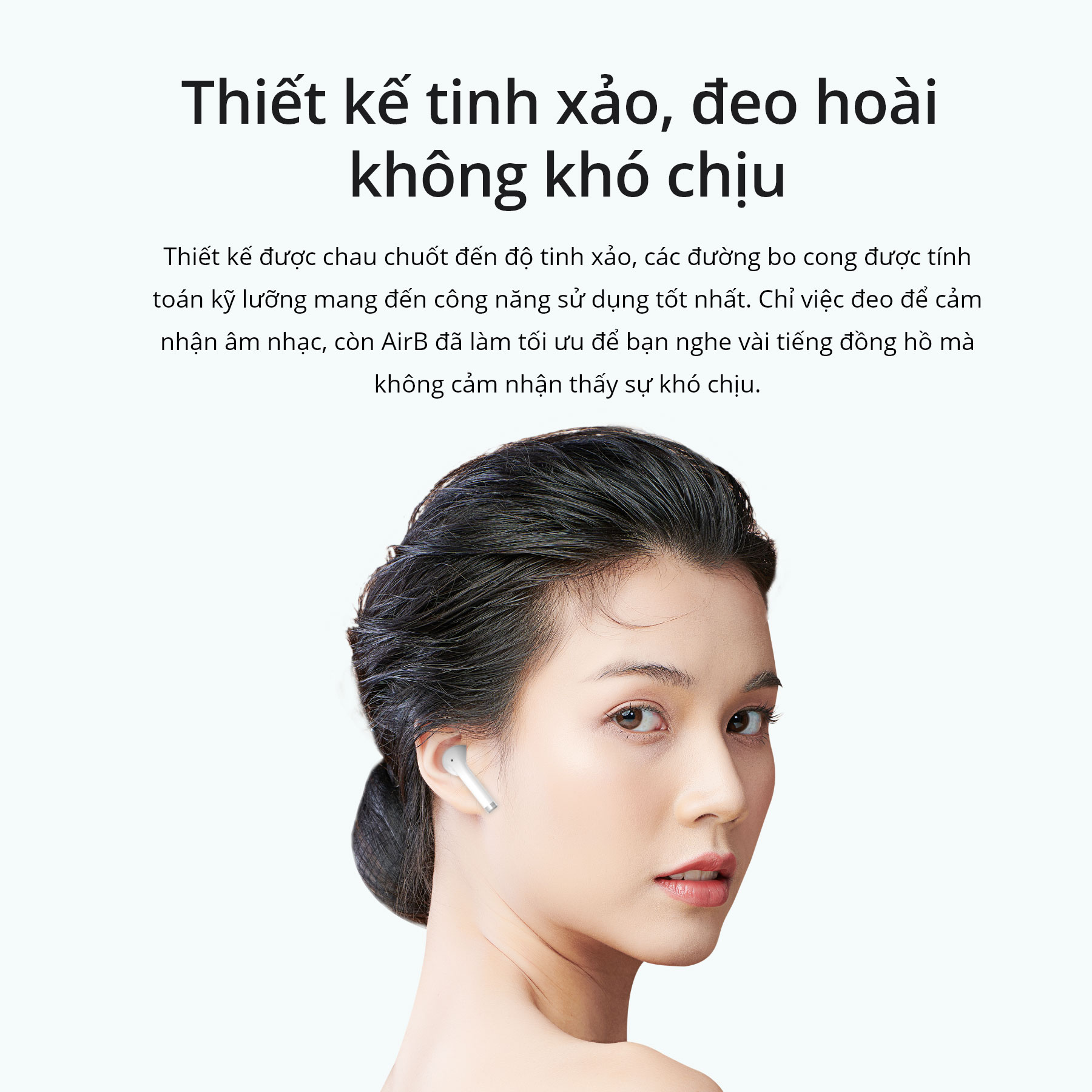 Tai nghe Bluetooth không dây AirB - Hàng chính hãng