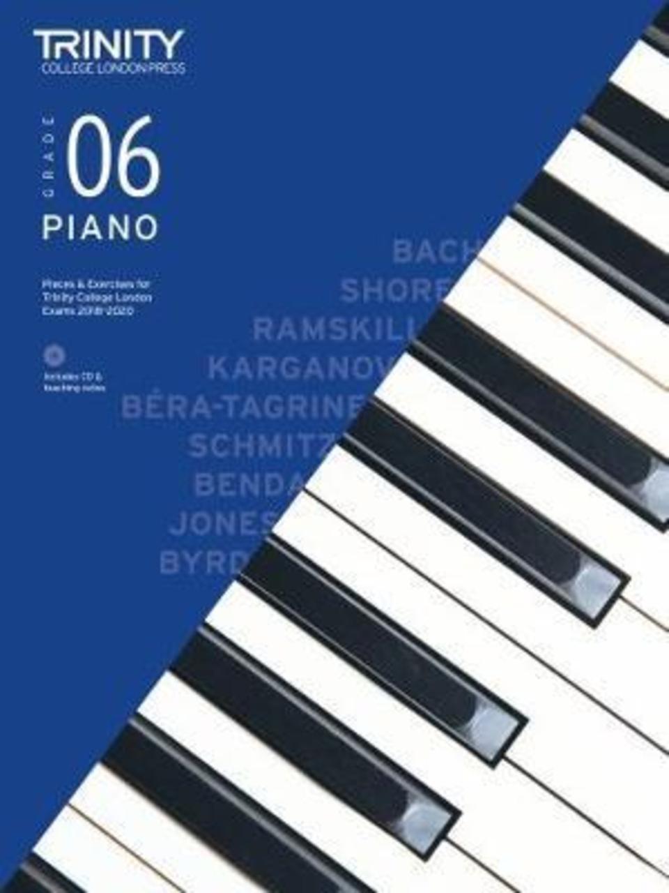 Sách - Trinity College London Piano Exam Pieces & Exercises 2018-2020. Grade 6 by