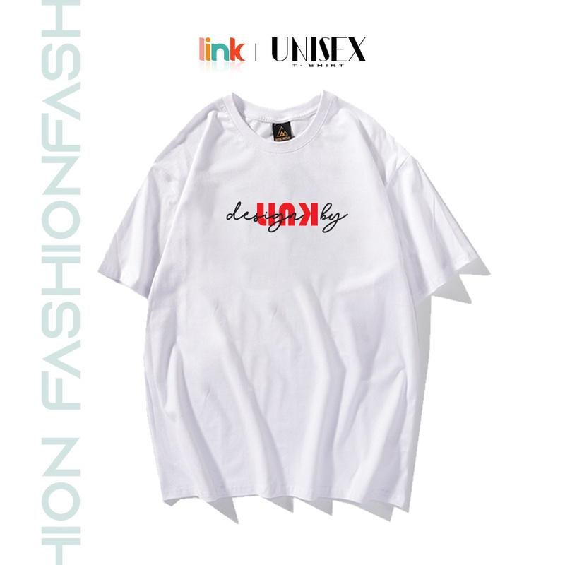 Áo nữ chữ trước ngực Desgin xinh dáng rộng unisex