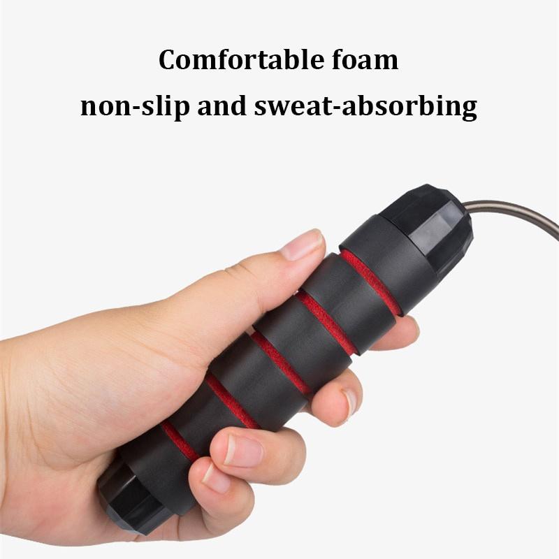 Portable Cordless Bearing Rope Skipping Home Sports And Fitness Equipment Exercise PVC Wireless Jump Rope Speed Crossfit