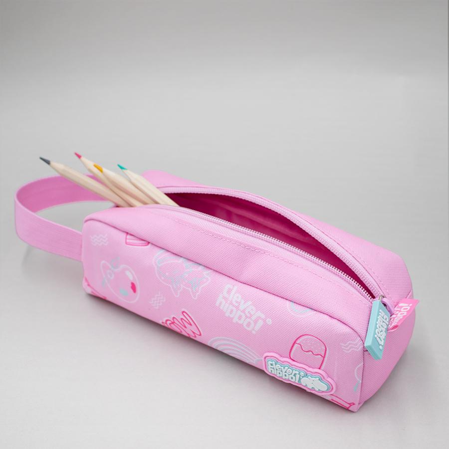 Bóp Viết Thời Trang CLEVERHIPPO Classic - Boba Sành Điệu Hồng HC0105/PINK