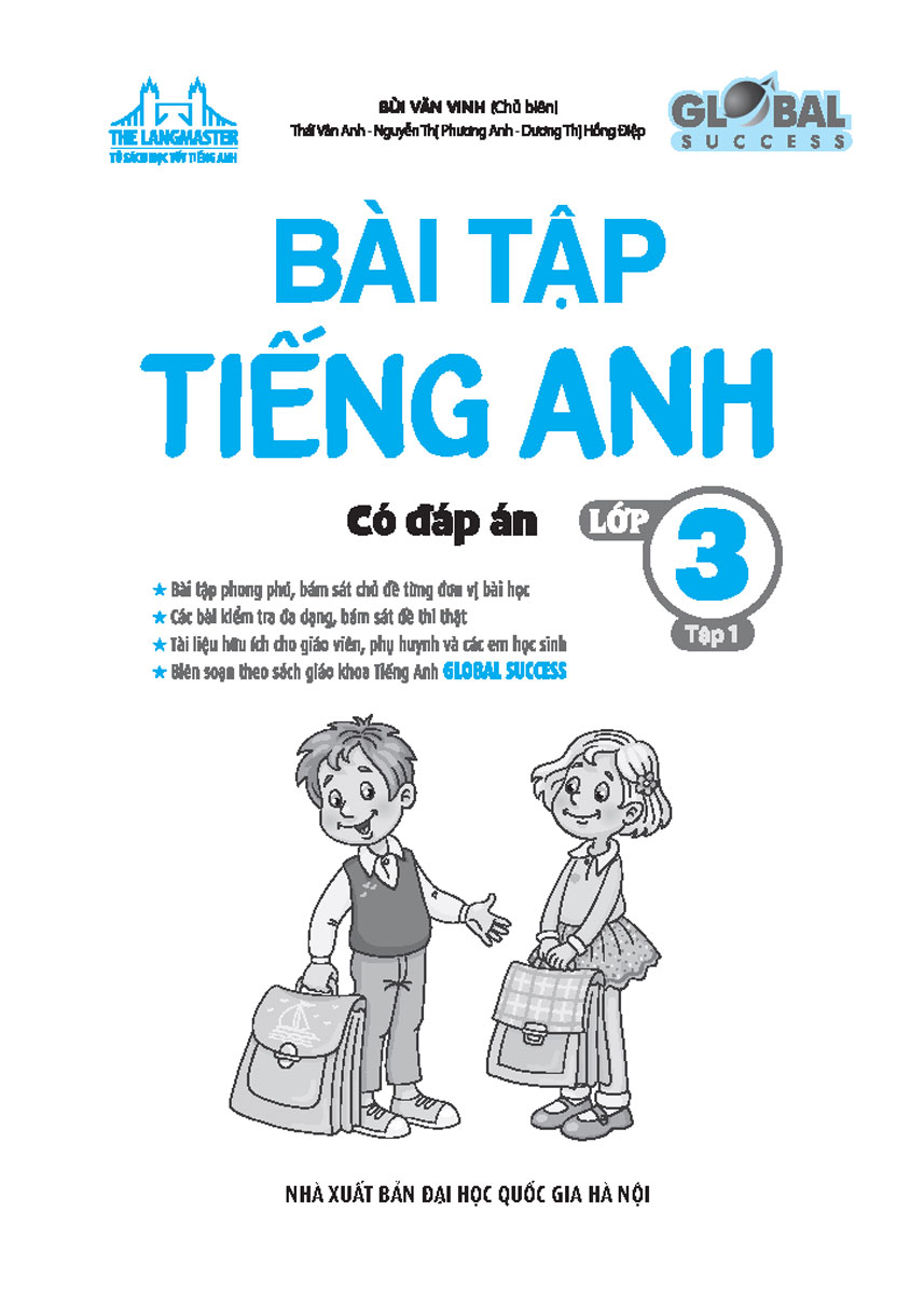 Global Success - Bài Tập Tiếng Anh Lớp 3 - Tập 1 (Có Đáp Án) _MT