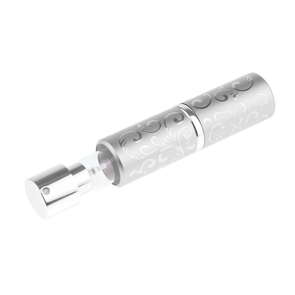 2 Pieces Portable Refillable Perfume Atomizer Travel Empty Spray Bottle 15ml