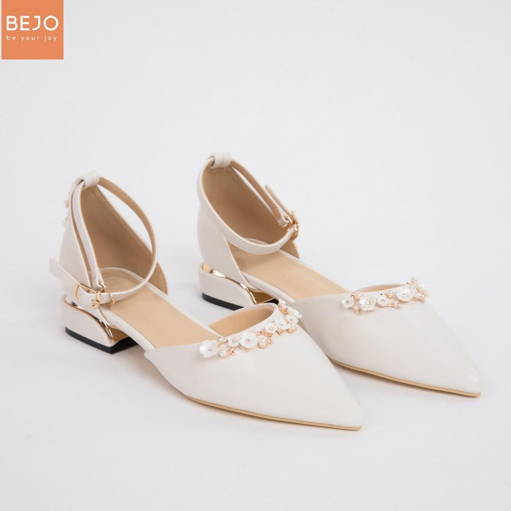 GIÀY CƯỚI - GIÀY CÔ DÂU H78.03 HOA MAI - WEDDING SHOES