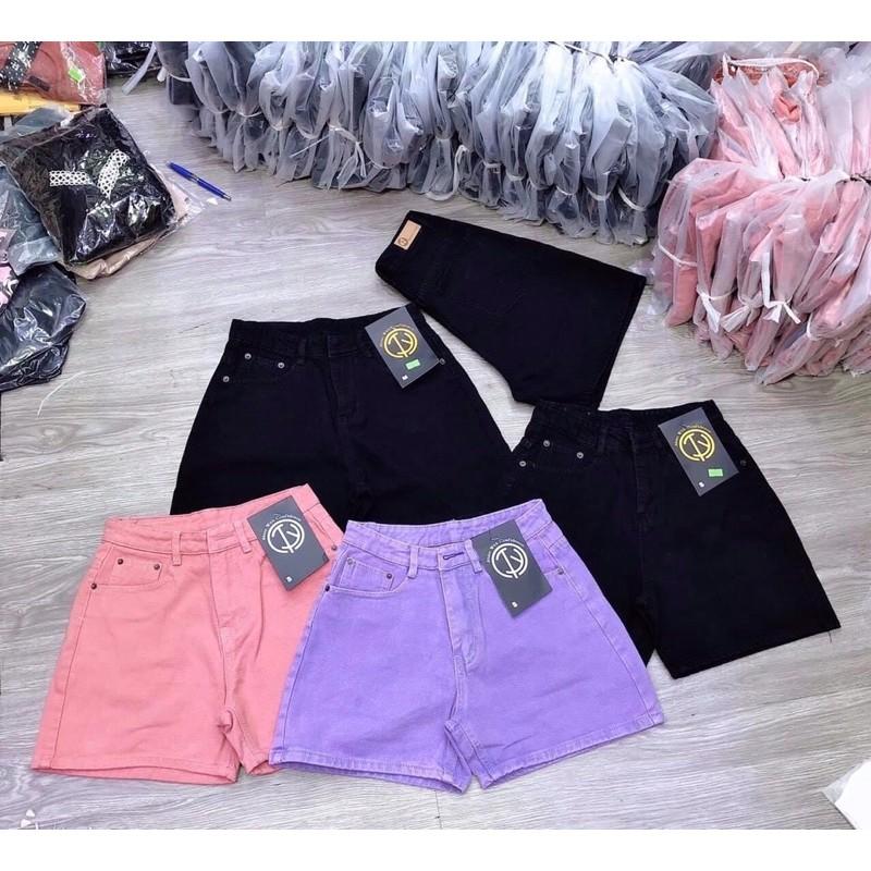 QUẦN SHORT JEANS ỐNG RỘNG TẶNG KÈM DÂY LƯNG XỊN- ảnh thật tự chụp