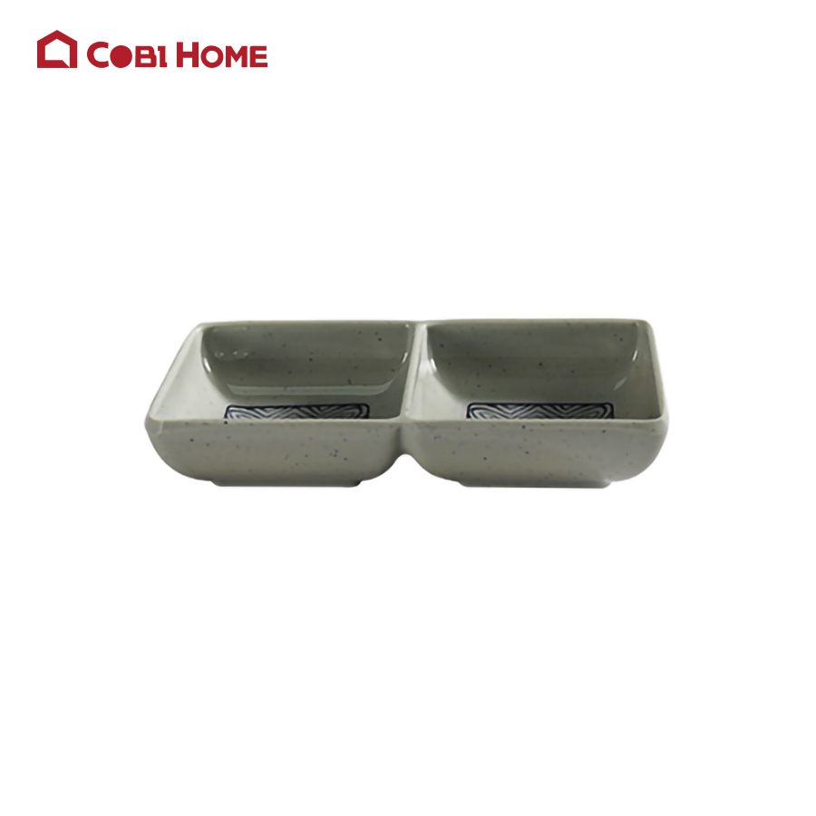 Chén chấm vuông bằng melamine cao cấp