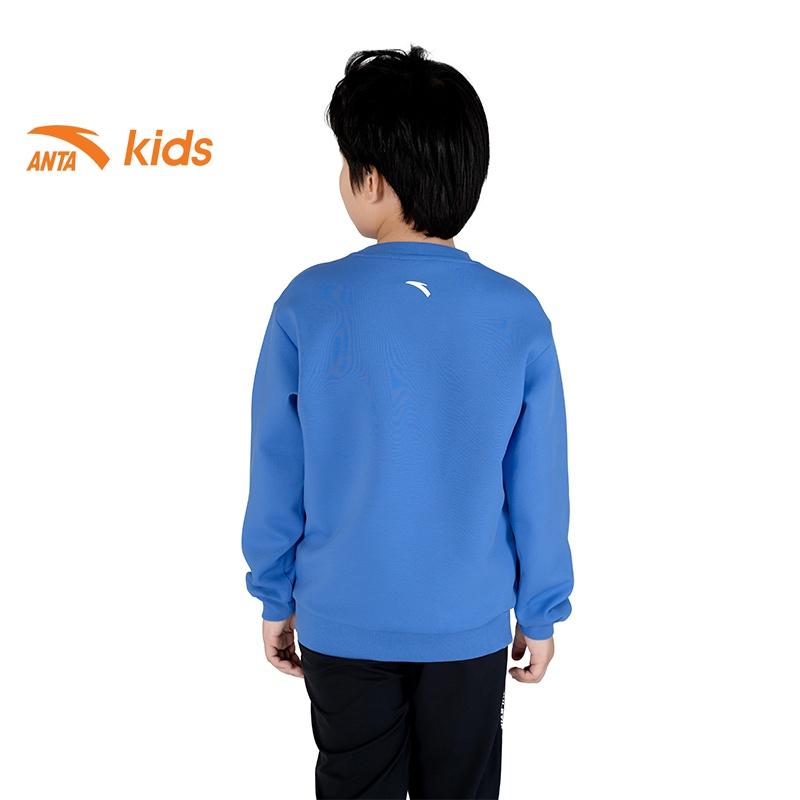 Áo nỉ thời trang bé trai Anta Kids kiểu dáng basic, chất nỉ da cá cao cấp 352241703