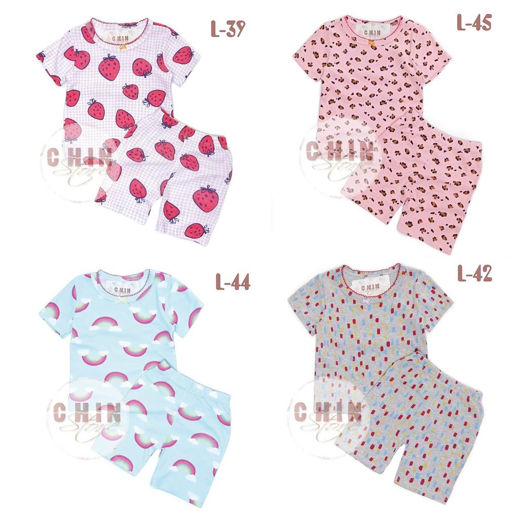 Bộ cotton cho bé vải xuất dư