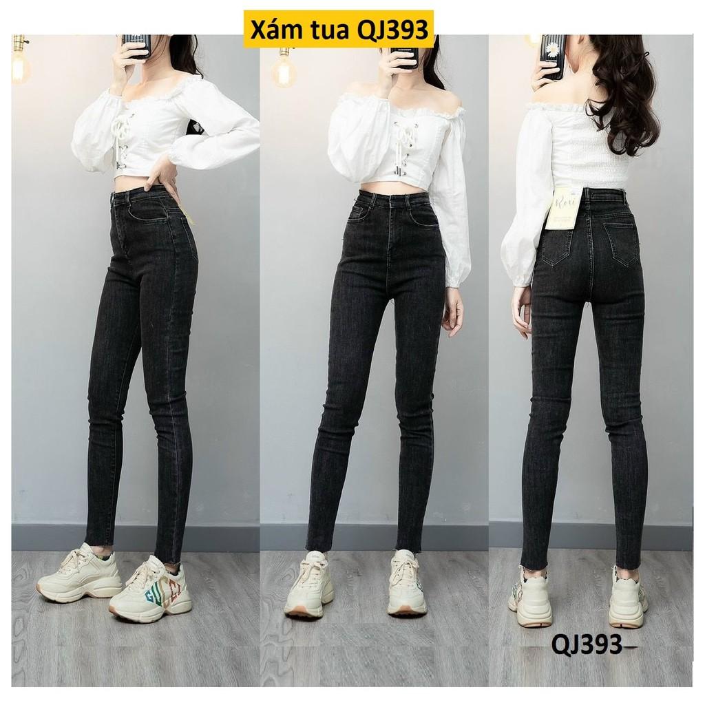 Quần Jeans Skinny Lưng Siêu Cao Dáng Đẹp QJ393