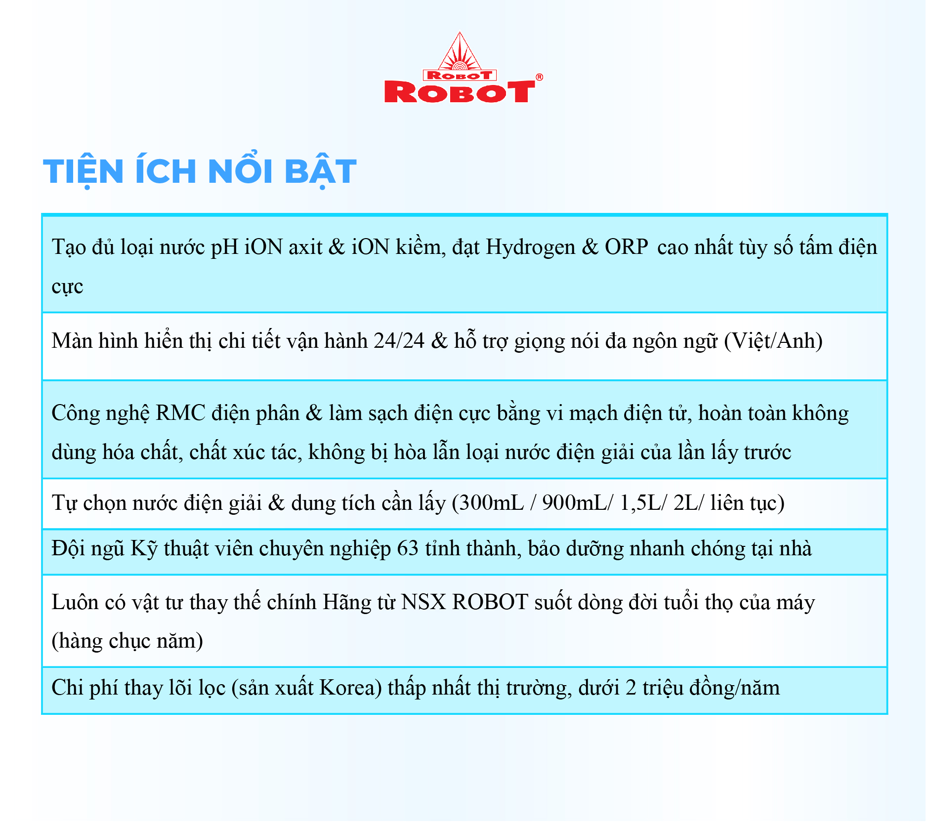 Máy Lọc Nước Điện Giải Ion Kiềm Thông Minh Robot IonPrince 1312 Để Bàn Treo Tường Tạo 12 Loại Nước Điện Giải - Hàng Chính Hãng