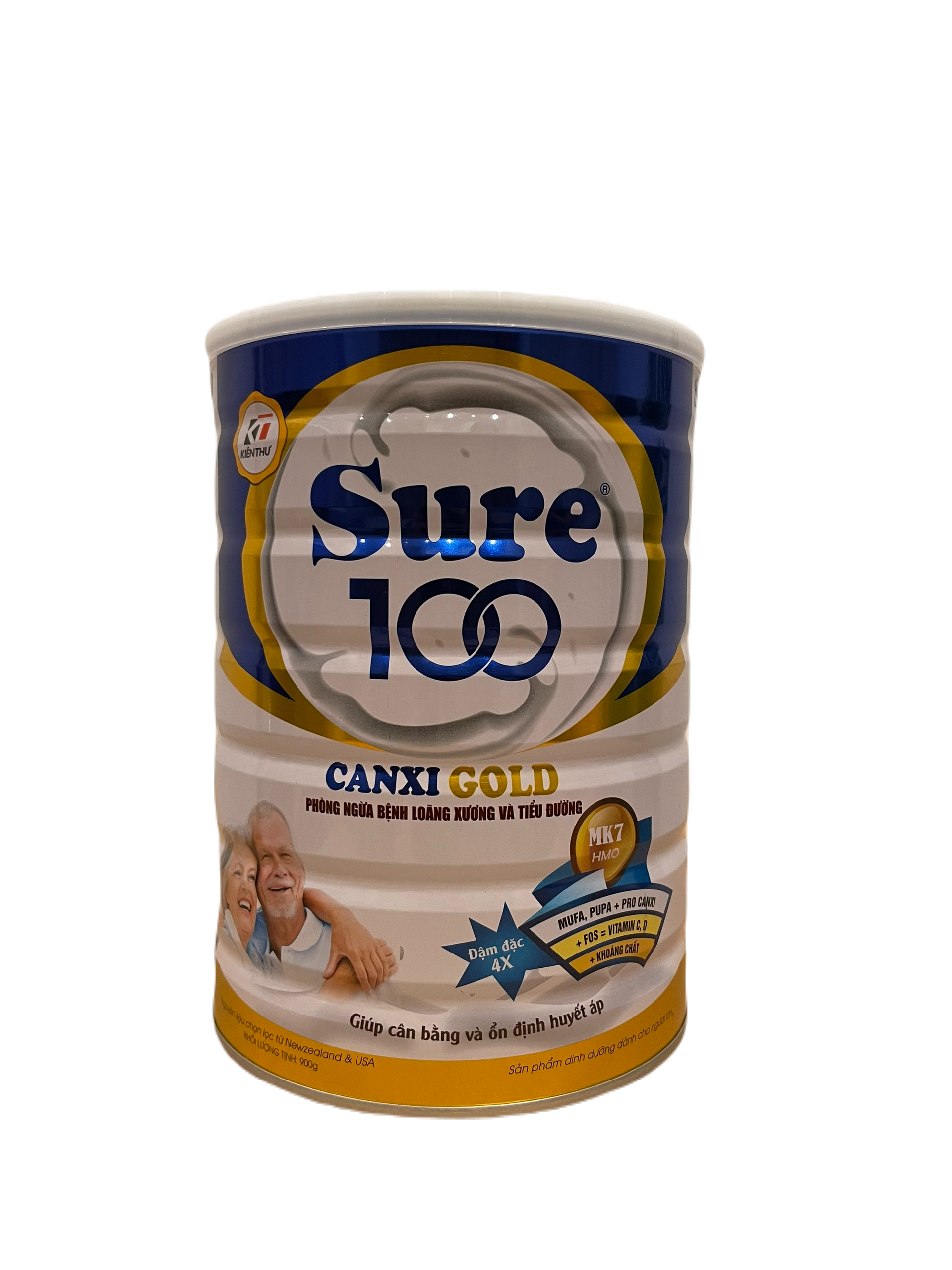 Sữa hỗ trợ xương khớp SURE 100 CANXI GOLD 900g