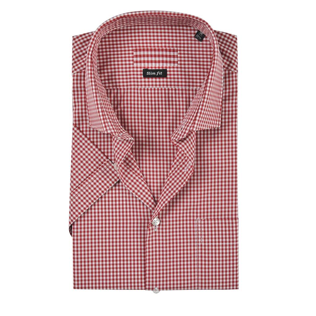 Áo sơ mi ngắn tay nam TUTO5 sơ mi công sở họa tiết sọc kẻ caro Slim fit Shirt cotton chống nhăn cao cấp phong cách trẻ trung, nam tính