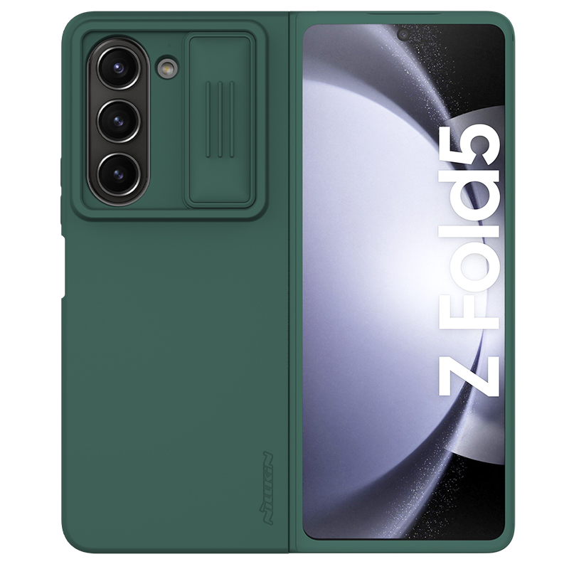 Ốp lưng cho Galaxy Z Fold 5 Nillkin CamShield Silky-hàng chính hãng