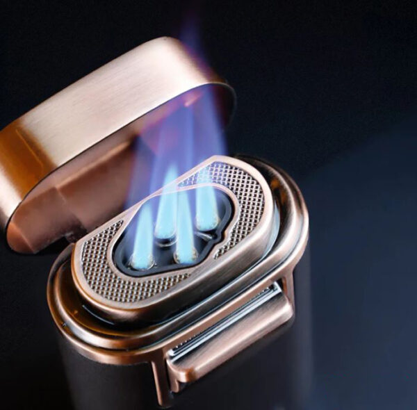 Vỏ Hộp Quẹt Bật Lửa Gas Khò 4 Tia RAG-1409 Kiêm Kệ Để  CI GA Tiện Lợi - Giao Màu Ngẫu Nhiên