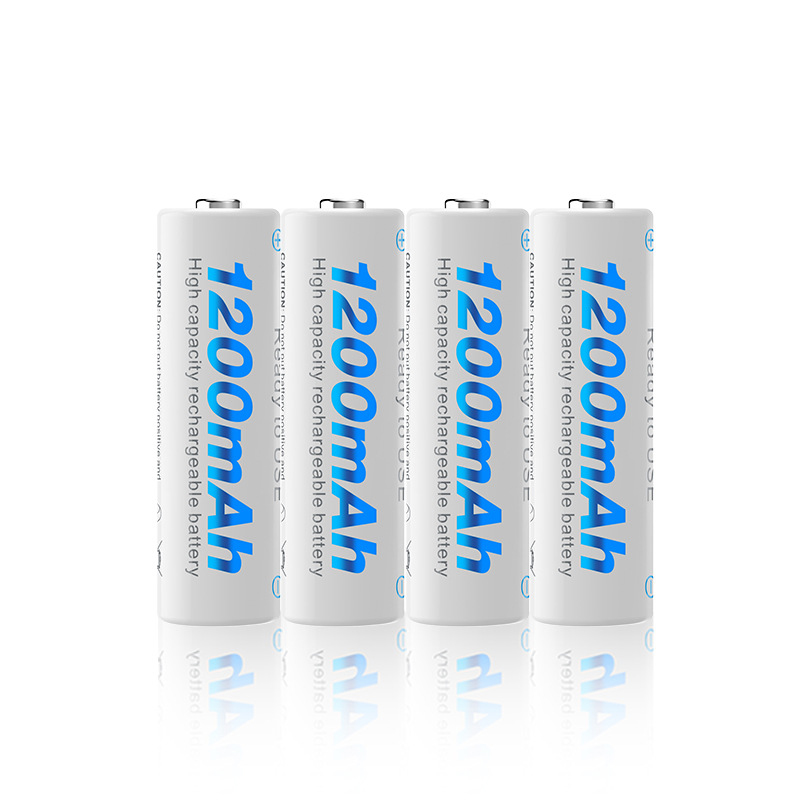 Bộ 4 Viên Pin AA, Pin Sạc 1.2V AA 1200mAh Siêu Bền Dùng Cho Đèn Pin, Đồ Chơi, Mic Karaoke, Đồng Hồ, Đồ Gia Dụng