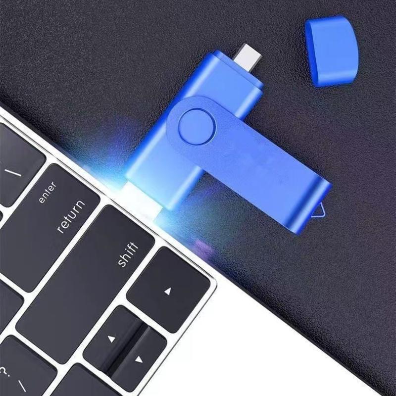 Portable OTG USB 2TB Flash Drive Type C / Micro Pen Drive 2TB USB Stick 3.0 Pendrive 2TB U Disk For PC Laptop Mobile Phone