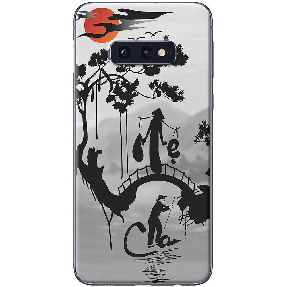 Ốp lưng dành cho Samsung Galaxy S10e mẫu Cha mẹ núi sông