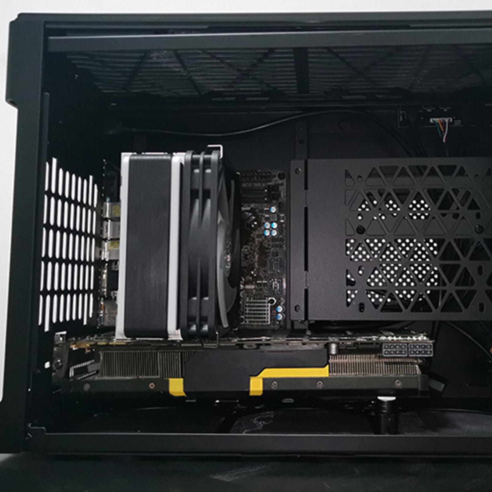 20 Mini Bracket Graphics Card Support Adjustable Height for M-  black