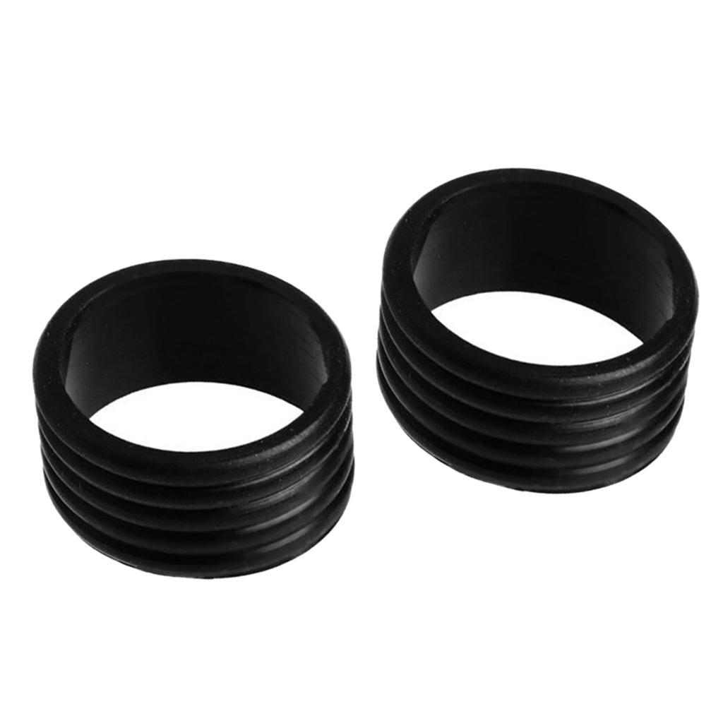 6- 2pcs Silicone Tennis Racket Grip Racquet Handle Loop