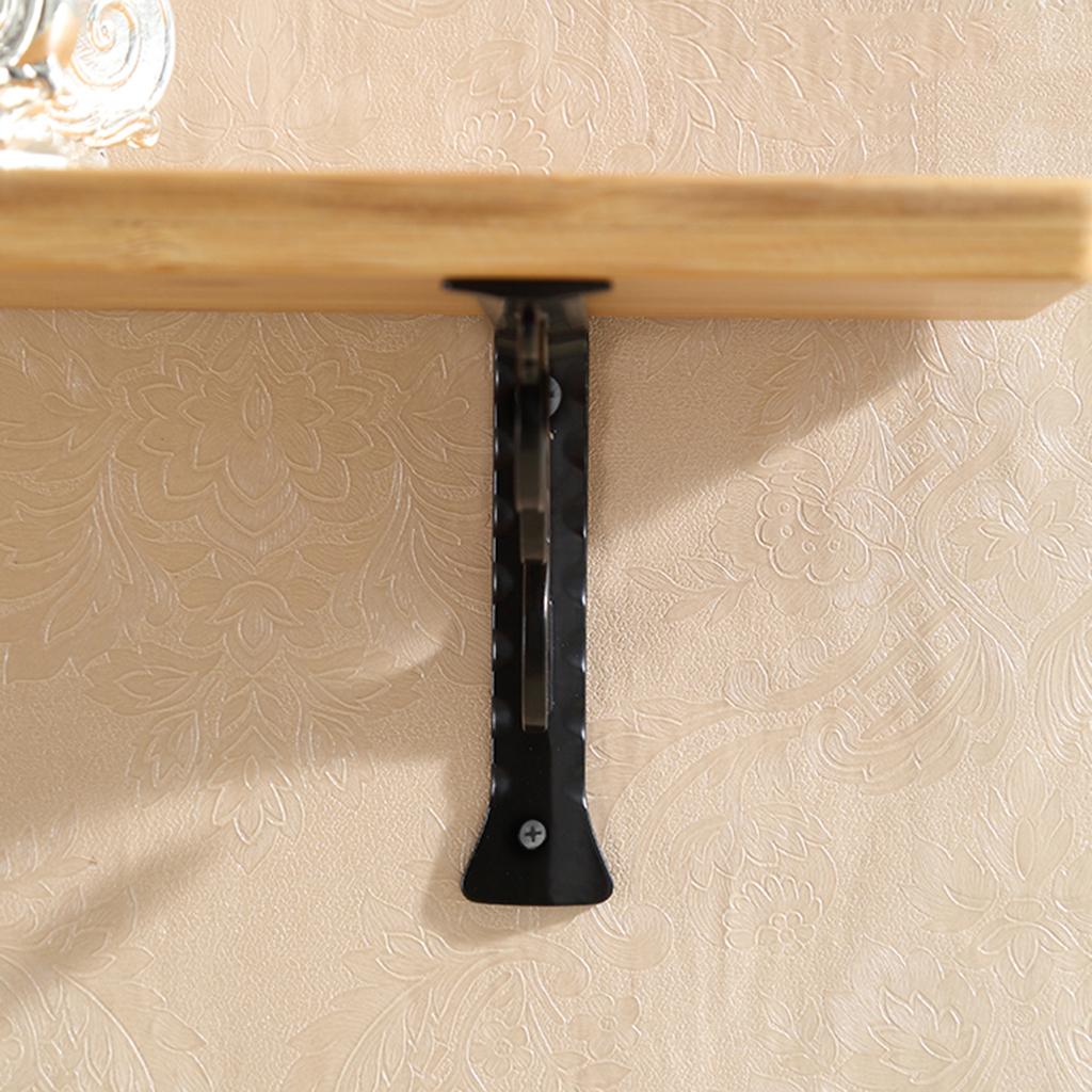 2xHeavy Duty Shelf Bracket Wall Hanging Shelve L Shaped Supporter 10x15cm