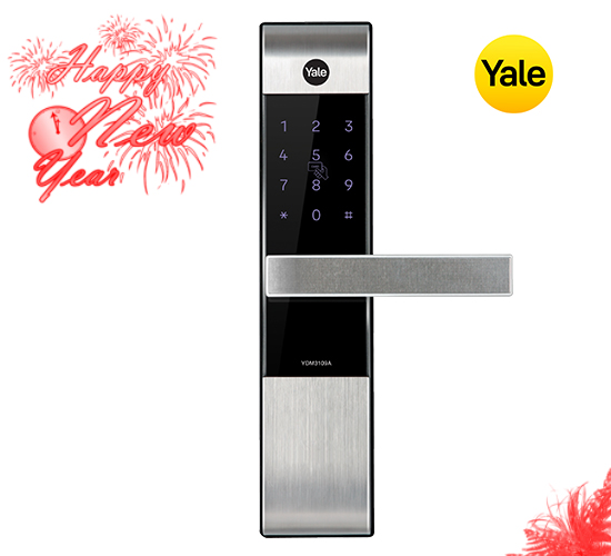 Khóa Cửa Thông Minh Yale | Khóa mã số YALE YDM3109A SIL- hàng chính hãng