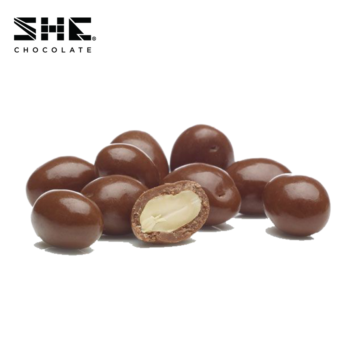 Combo 2 hũ  Socola viên Đậu phộng - SHE Chocolate - Hũ 90g - Bổ sung năng lượng, đa dạng vị giác. Quà tặng người thân, dịp lễ, thích hợp ăn vặt