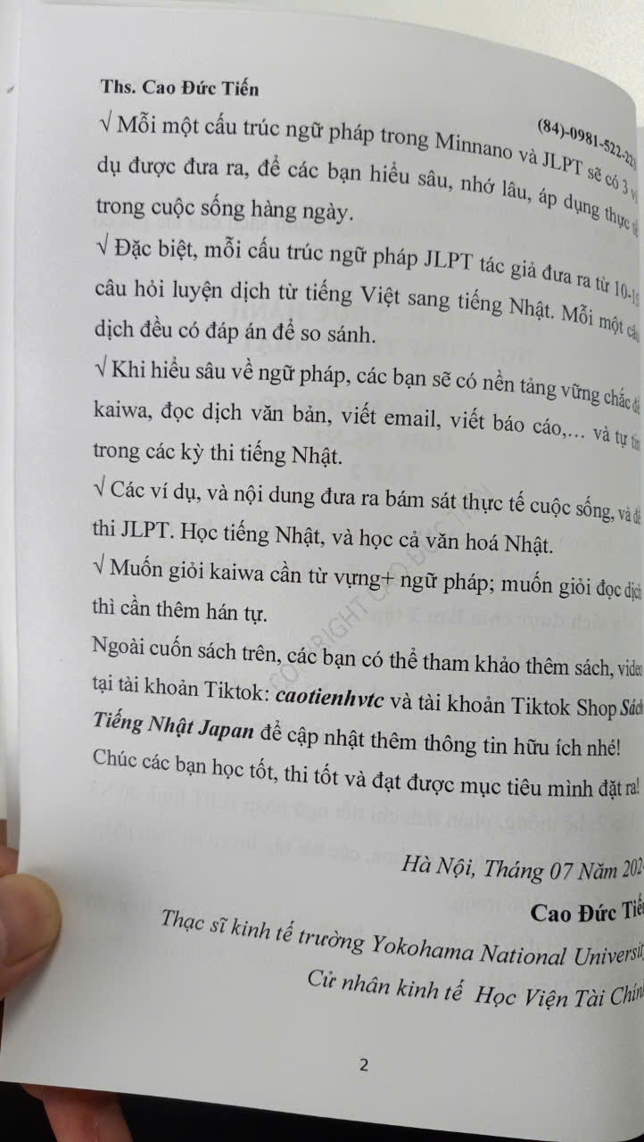 PHÂN TÍCH THỰC HÀNH NGỮ PHÁP TIẾNG NHẬT TẬP 1