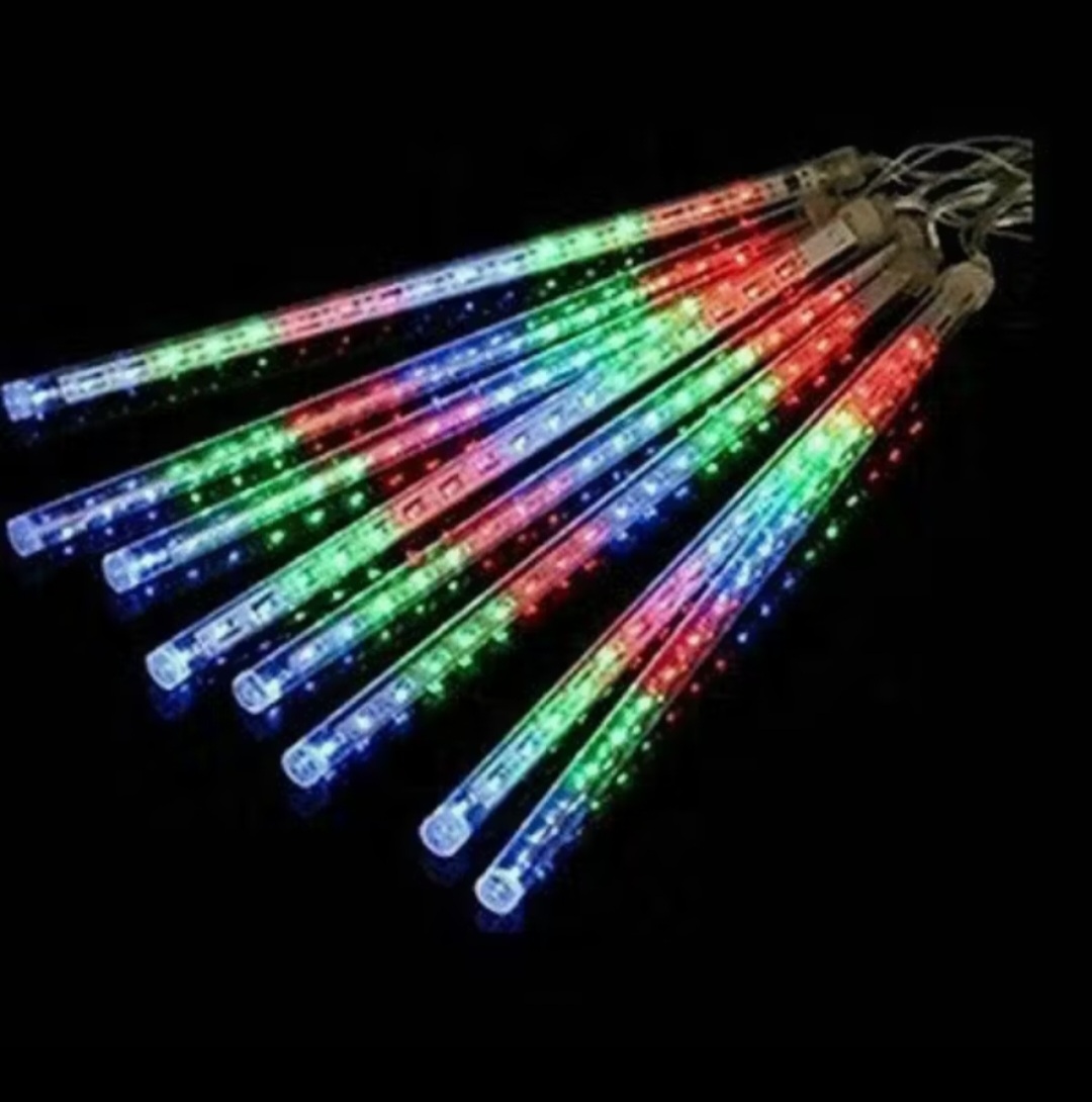 BỘ 8 ỐNG ĐÈN LED TRANG TRÍ SÁNG HIỆU ỨNG MÀU SẮC SAO BĂNG CỰC ĐẸP