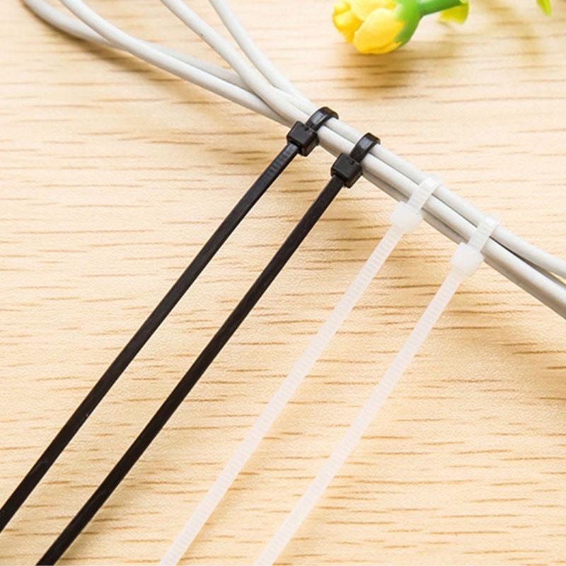Bịch 100 Dây Rút Nhựa Chuyên Dụng Dài 20CM