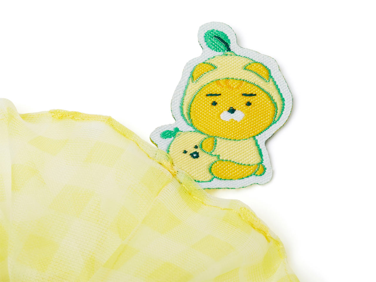 Dây Chun Buộc Tóc Lemon Terrace Ryan Kakao Friends Chính Hãng