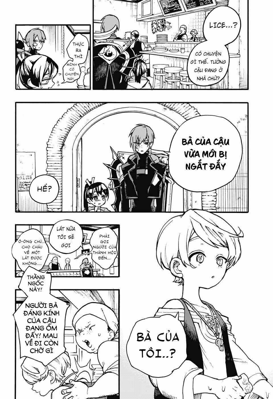 những bức họa quái dị của phù thủy chapter 14 18