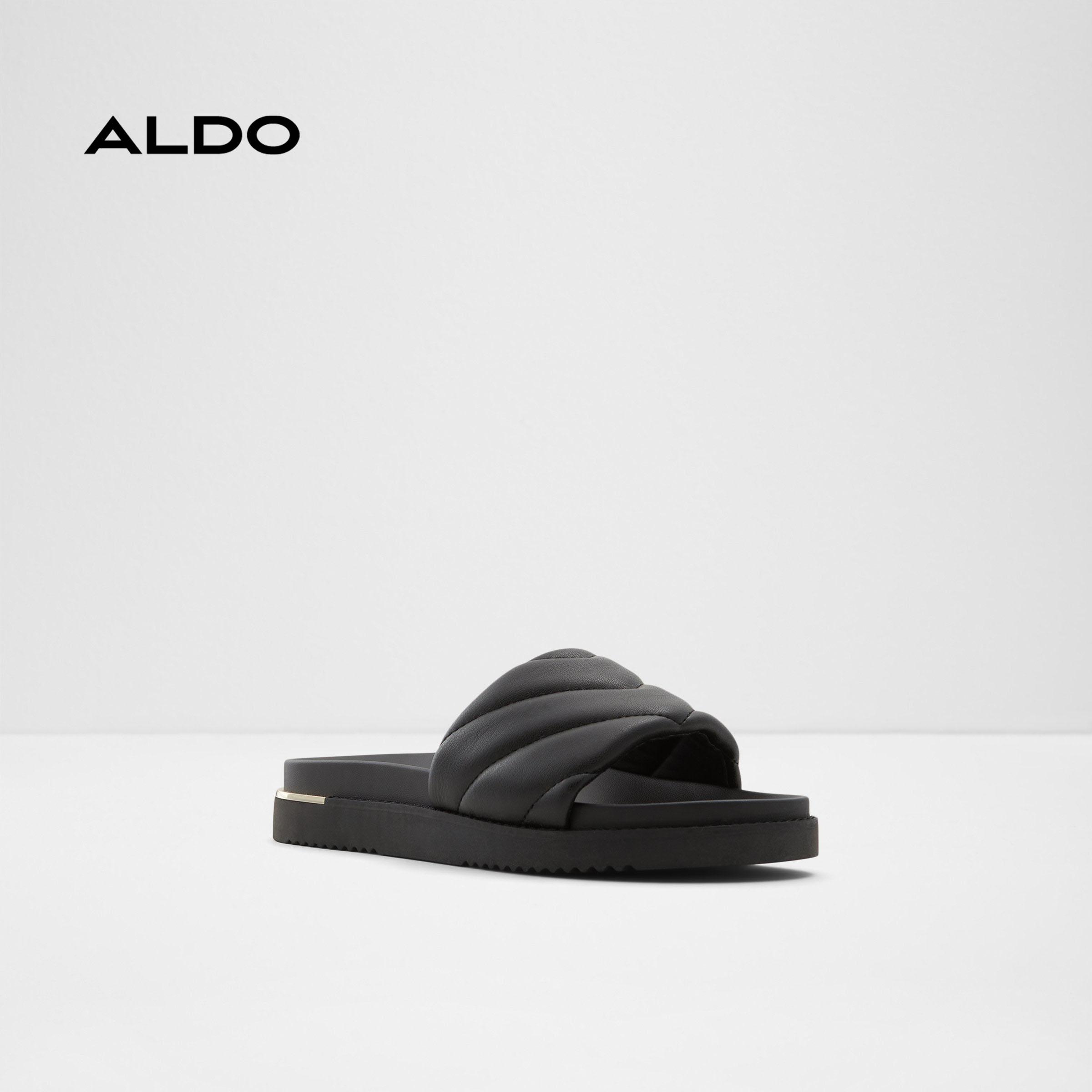 DÉP SANDAL QUAI NGANG  ĐẾ BẰNG NỮ ALDO ACASWEN