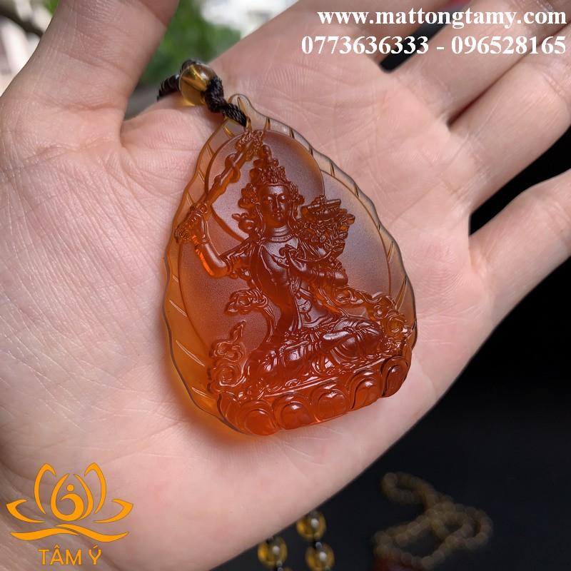 Dây chuyền lưu ly Đại Bồ Tát Văn Thù