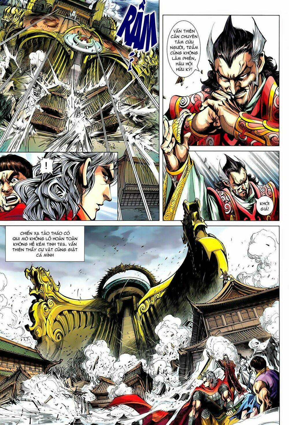 thần binh vấn thiên chapter 3 11