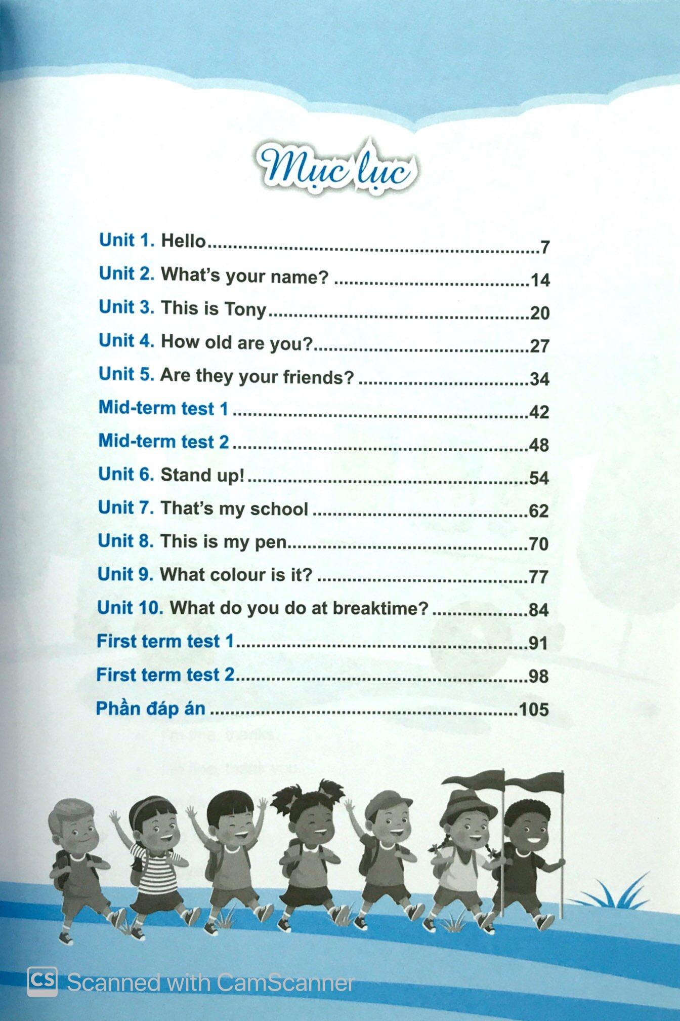 Bộ Sách Tiếng Anh Lớp 3 Tập 1