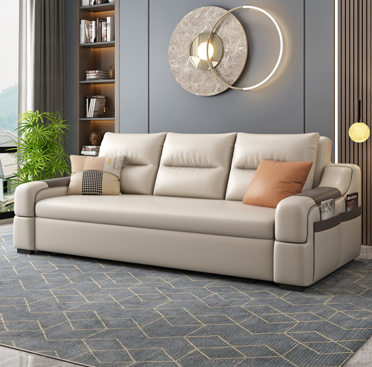 Sofa giường đa năng hộc kéo cao cấp HGK-27 ngăn chứa đồ tiện dụng Juno Sofa KT 2m