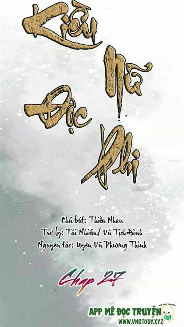 kiều nữ độc phi chapter 27 1