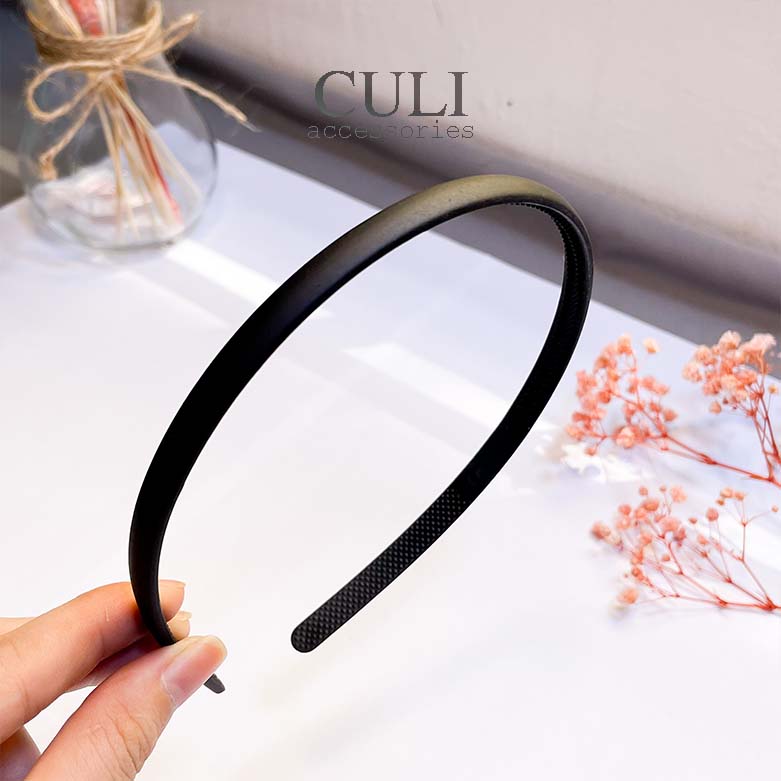 Băng đô cài tóc, Bờm cài tóc bản 1cm nhiều màu xinh xắn cho nữ - Culi accessories