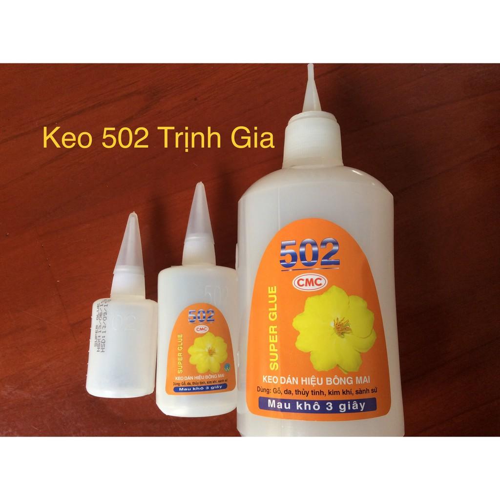 1 Chai Keo 502 Full 500gr- Tặng Kèm Chai 30gr