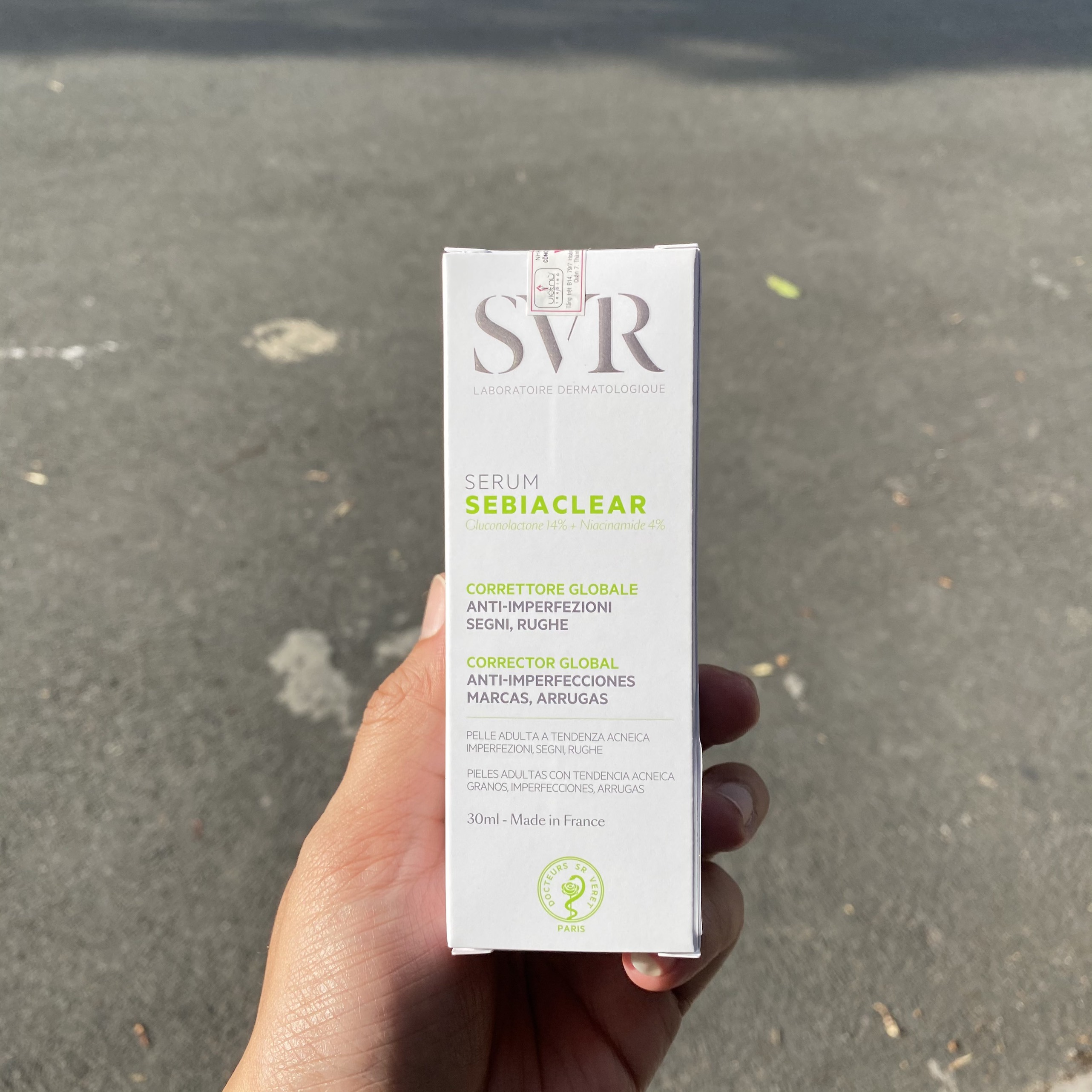 Serum Giảm Mụn SVR Sebiaclear Serum (30ml)