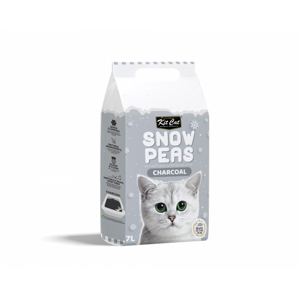 *** Kit cat snow peas litter – Cát vệ sinh hữu cơ cho mèo 7L