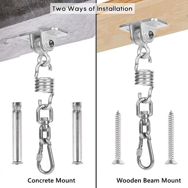 Thời Trang Võng Ghế Khóa Cố Định Bộ 360 Độ Xoay Được Xoay Treo Dụng Cụ Phần Cứng