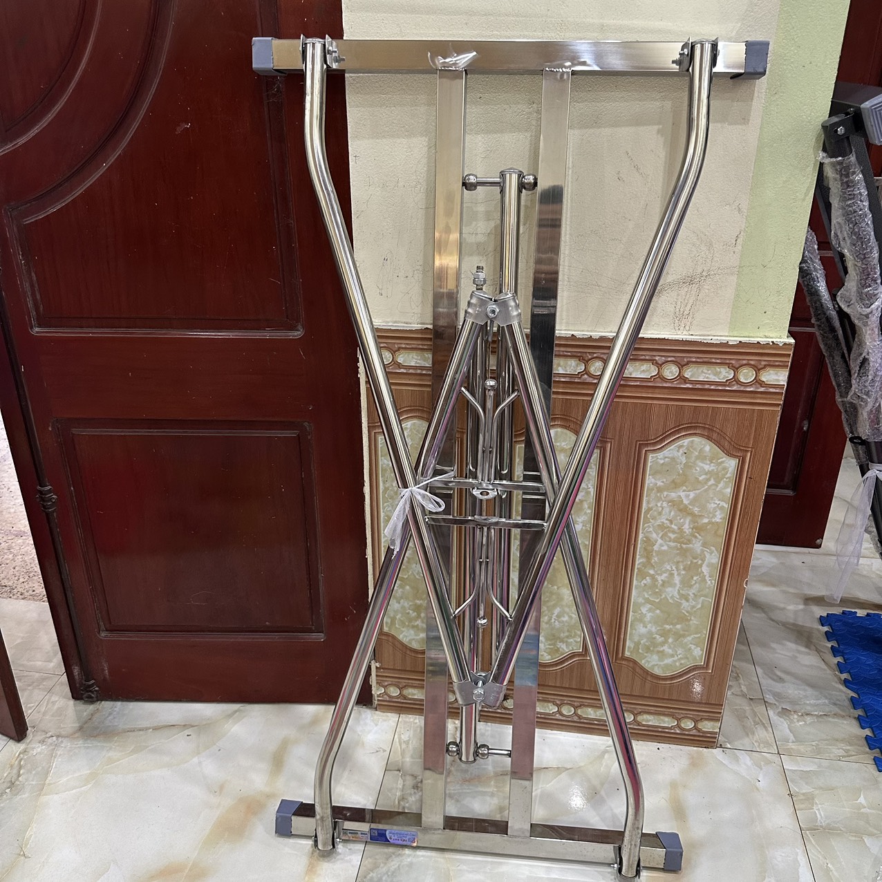 Võng inox cao cấp + lưới dày 1,4kg