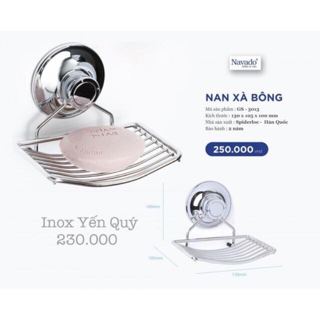 Giá để xà phòng hít chân không